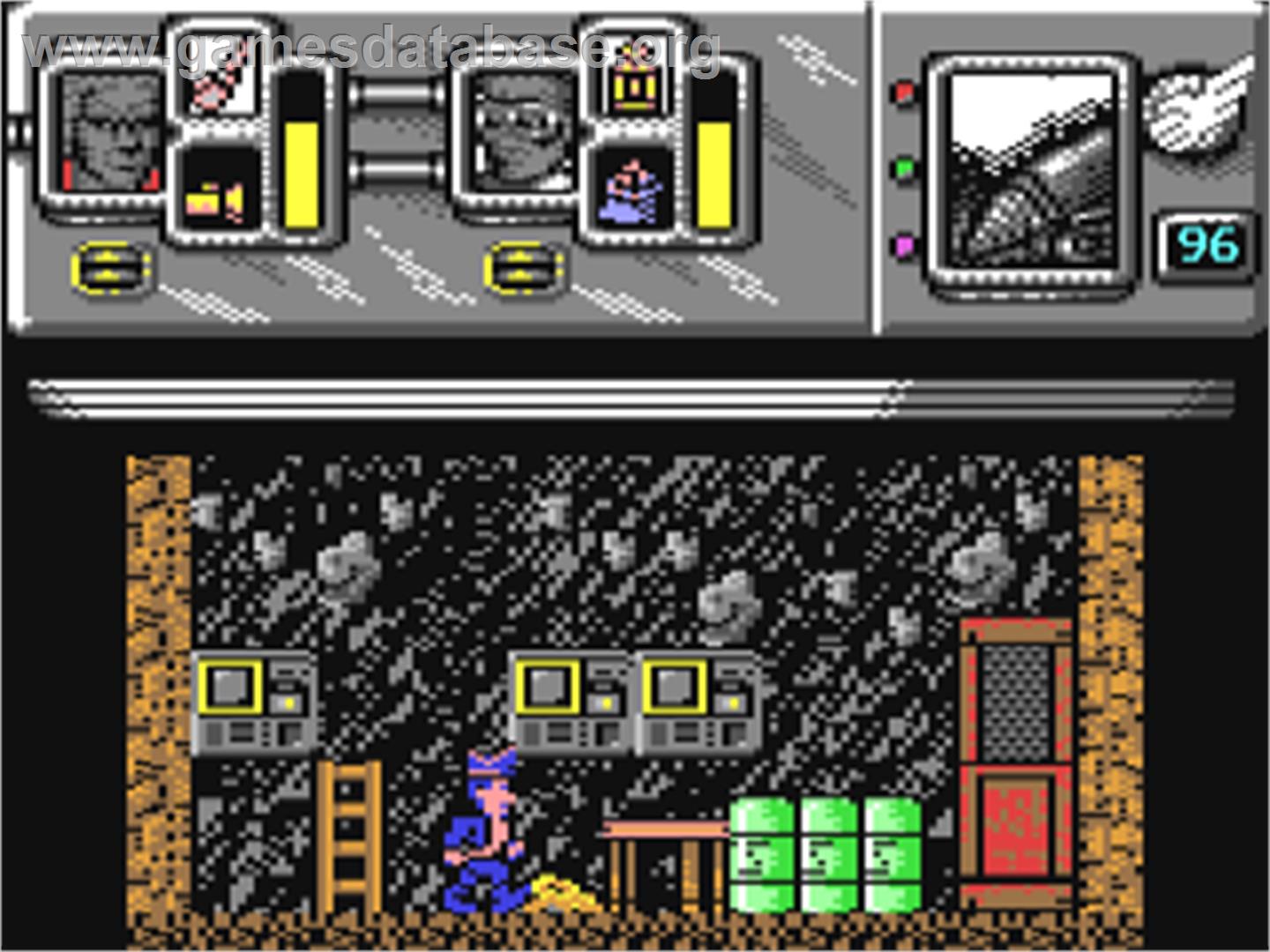 Thunderbirds (Firebird) - Commodore 64 - Artwork - In Game