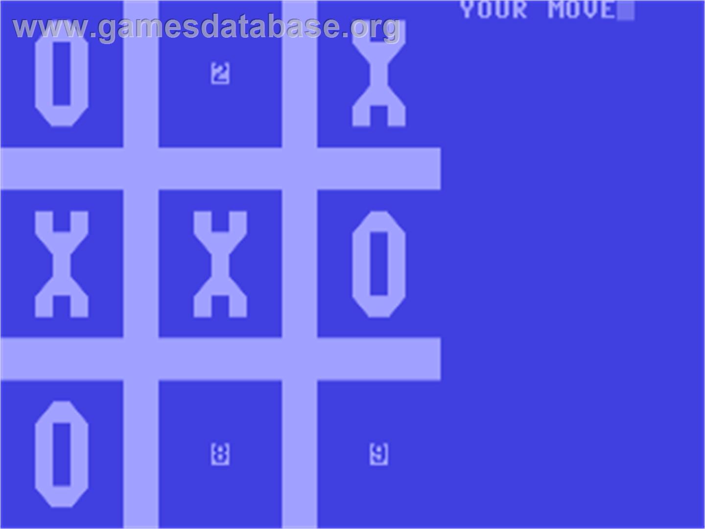 Tic-tac-toe - Commodore 64 - Artwork - In Game