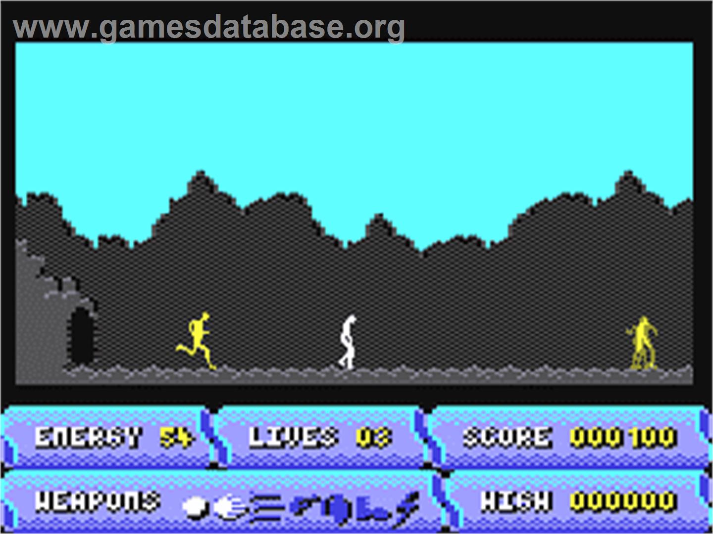 Time Fighter - Commodore 64 - Artwork - In Game