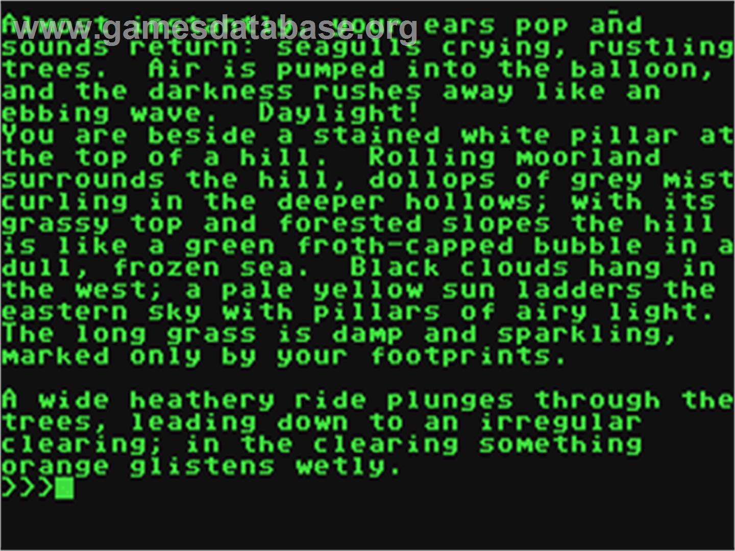 Time Thief - Commodore 64 - Artwork - In Game