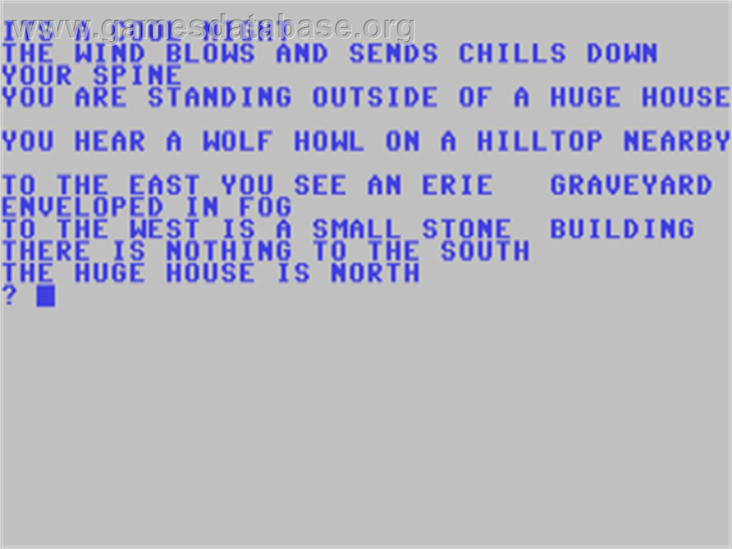 Time Warp (The Guild) - Commodore 64 - Artwork - In Game