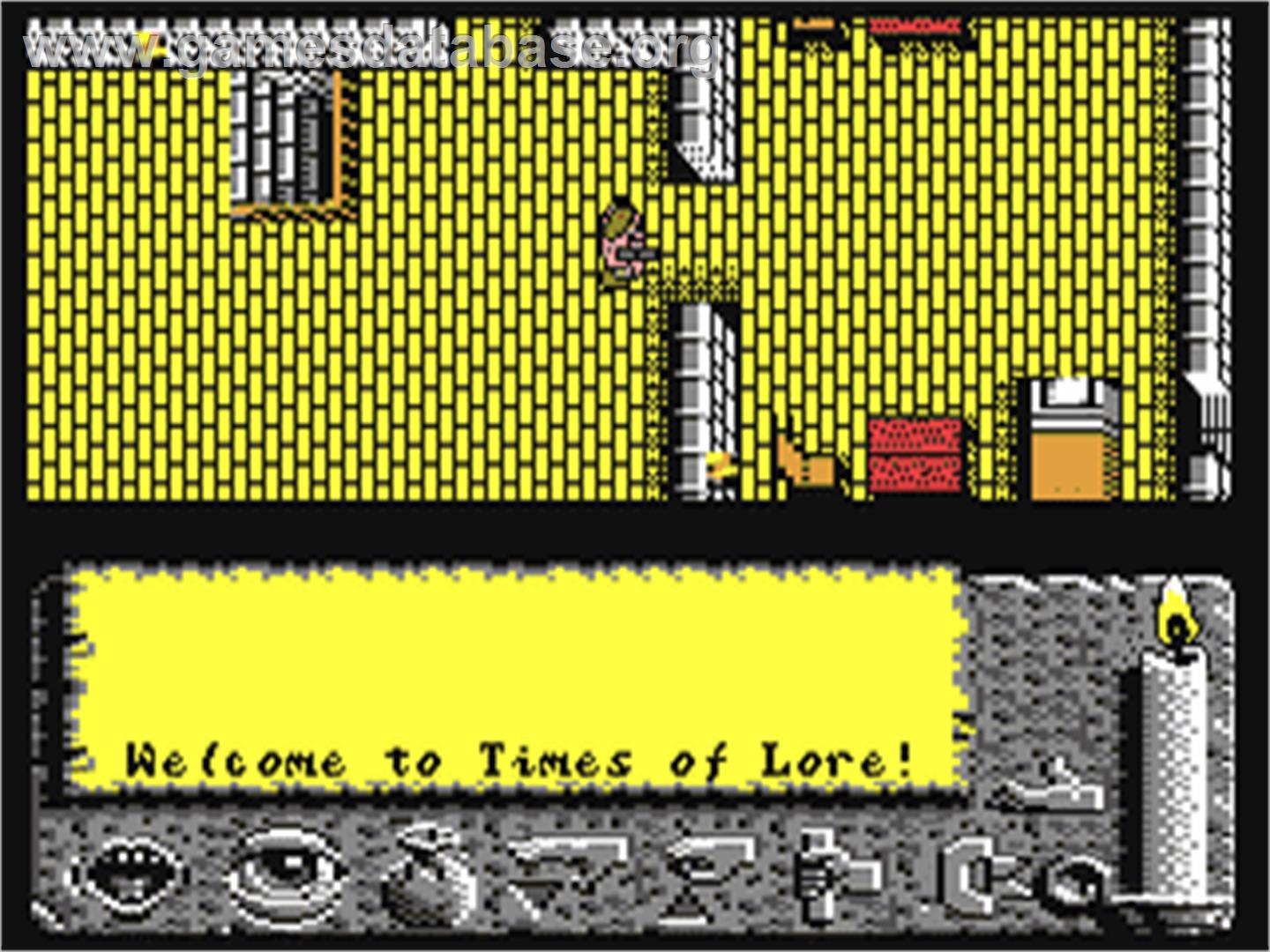 Times Of Lore - Commodore 64 - Artwork - In Game