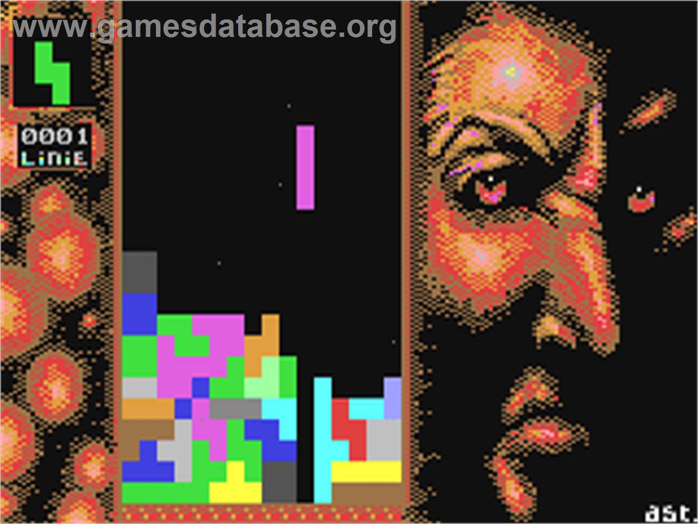 Timtris - Commodore 64 - Artwork - In Game