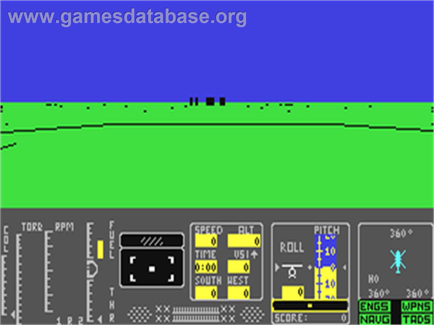 Tomahawk - Commodore 64 - Artwork - In Game