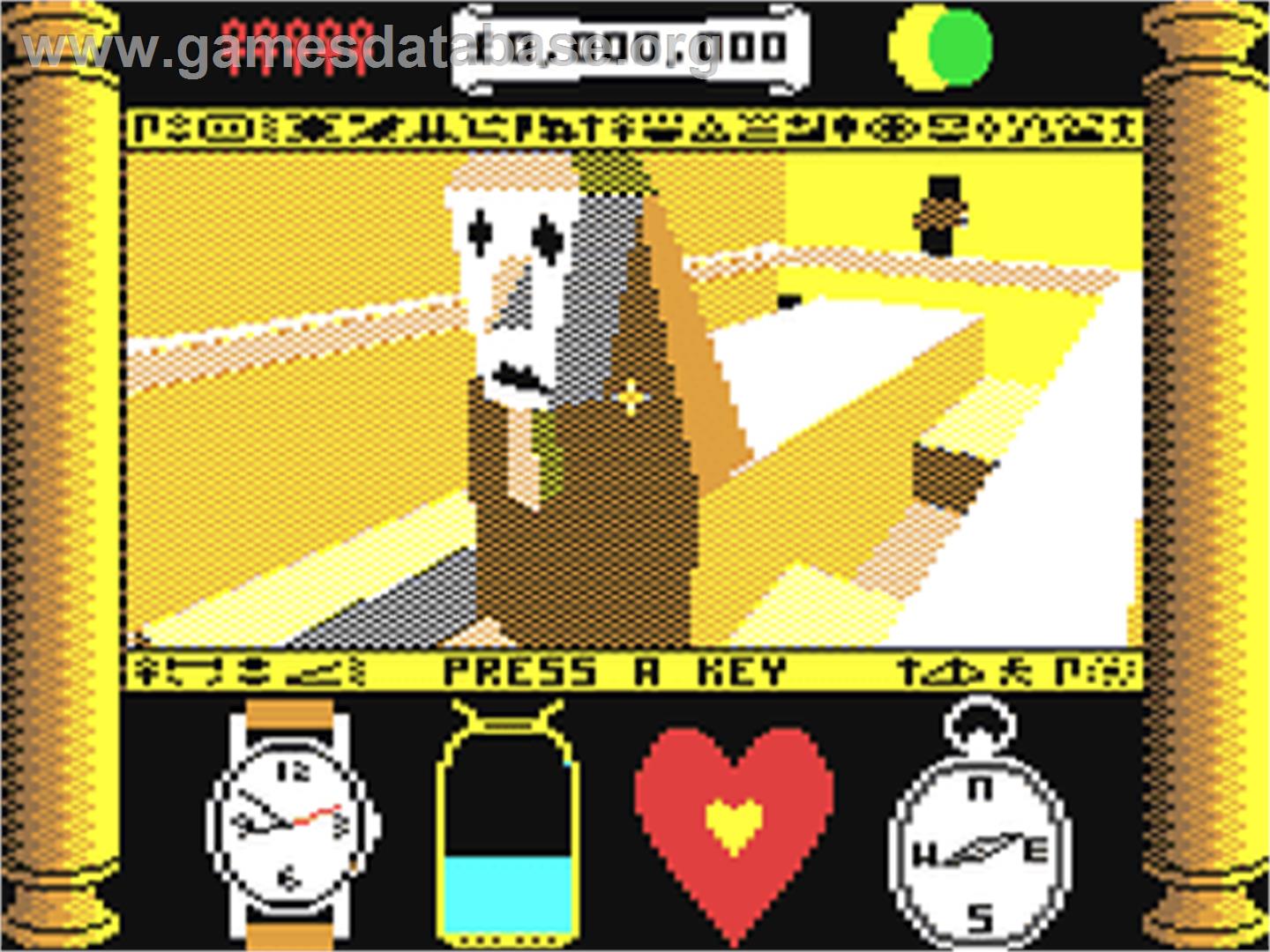 Total Eclipse 2 - The Sphinx Jinx - Commodore 64 - Artwork - In Game