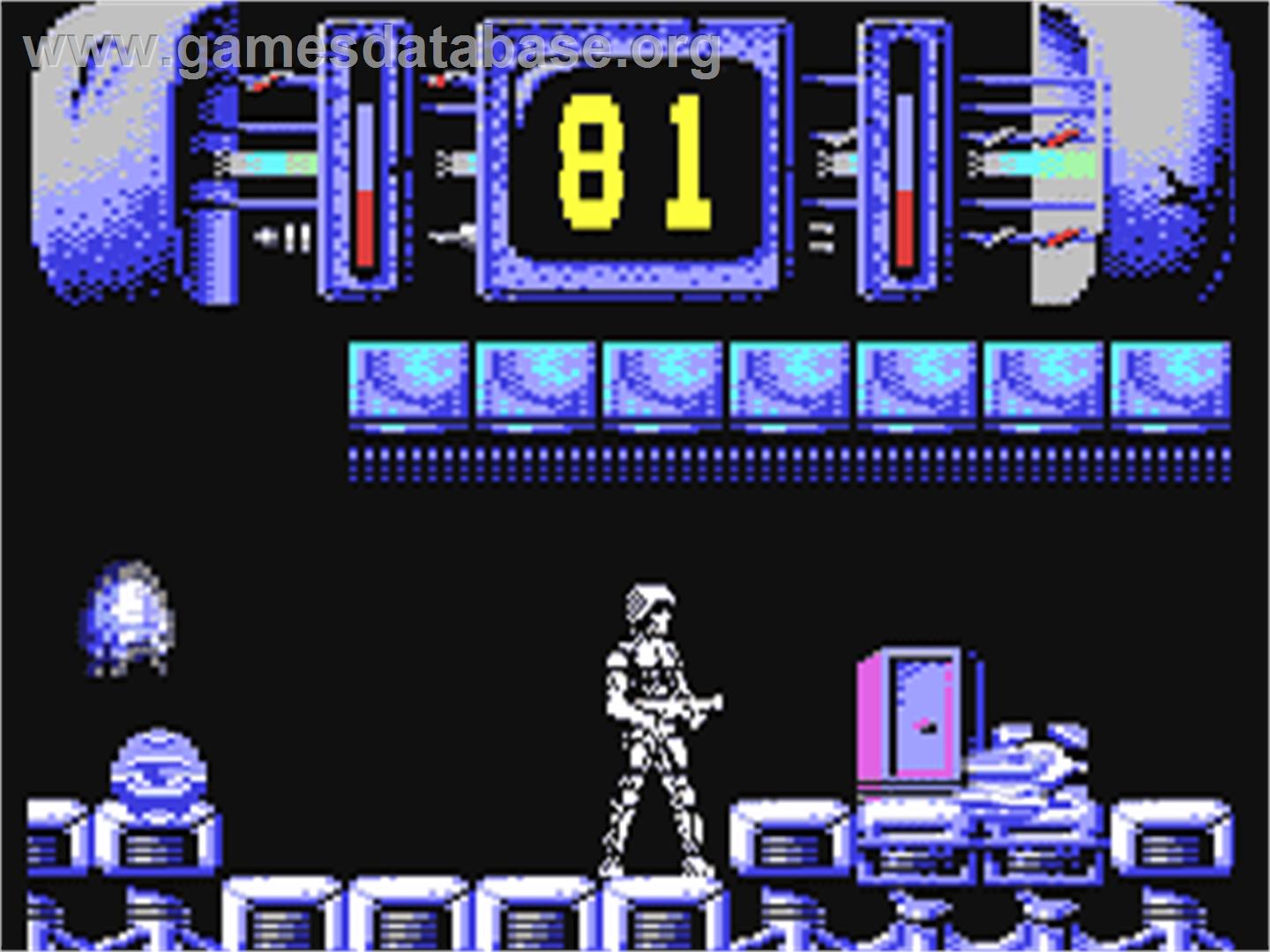 Trantor the Last Stormtrooper - Commodore 64 - Artwork - In Game