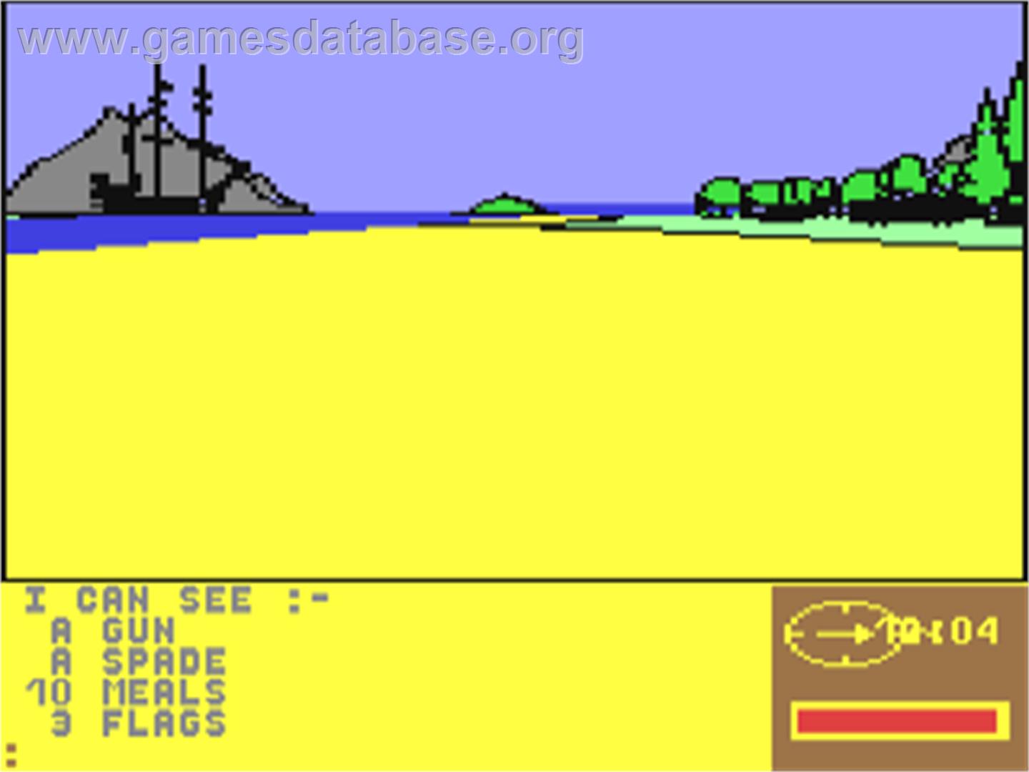 Treasure Island (River Software) - Commodore 64 - Artwork - In Game