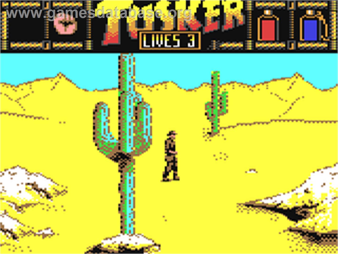 Tusker - Commodore 64 - Artwork - In Game