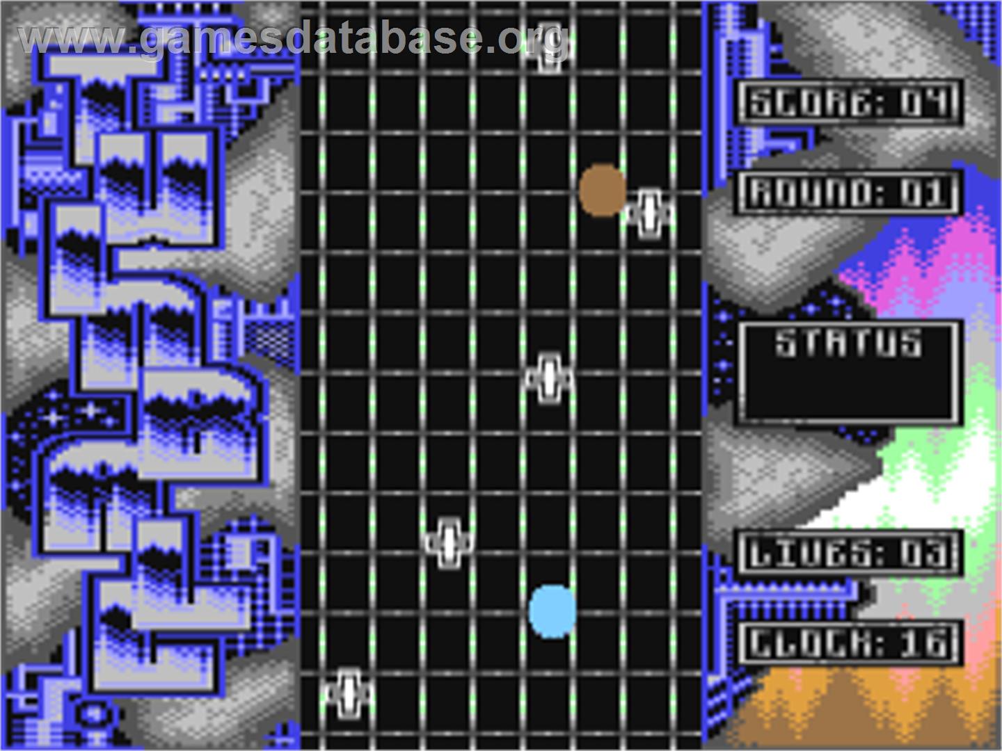 Twinball - Commodore 64 - Artwork - In Game