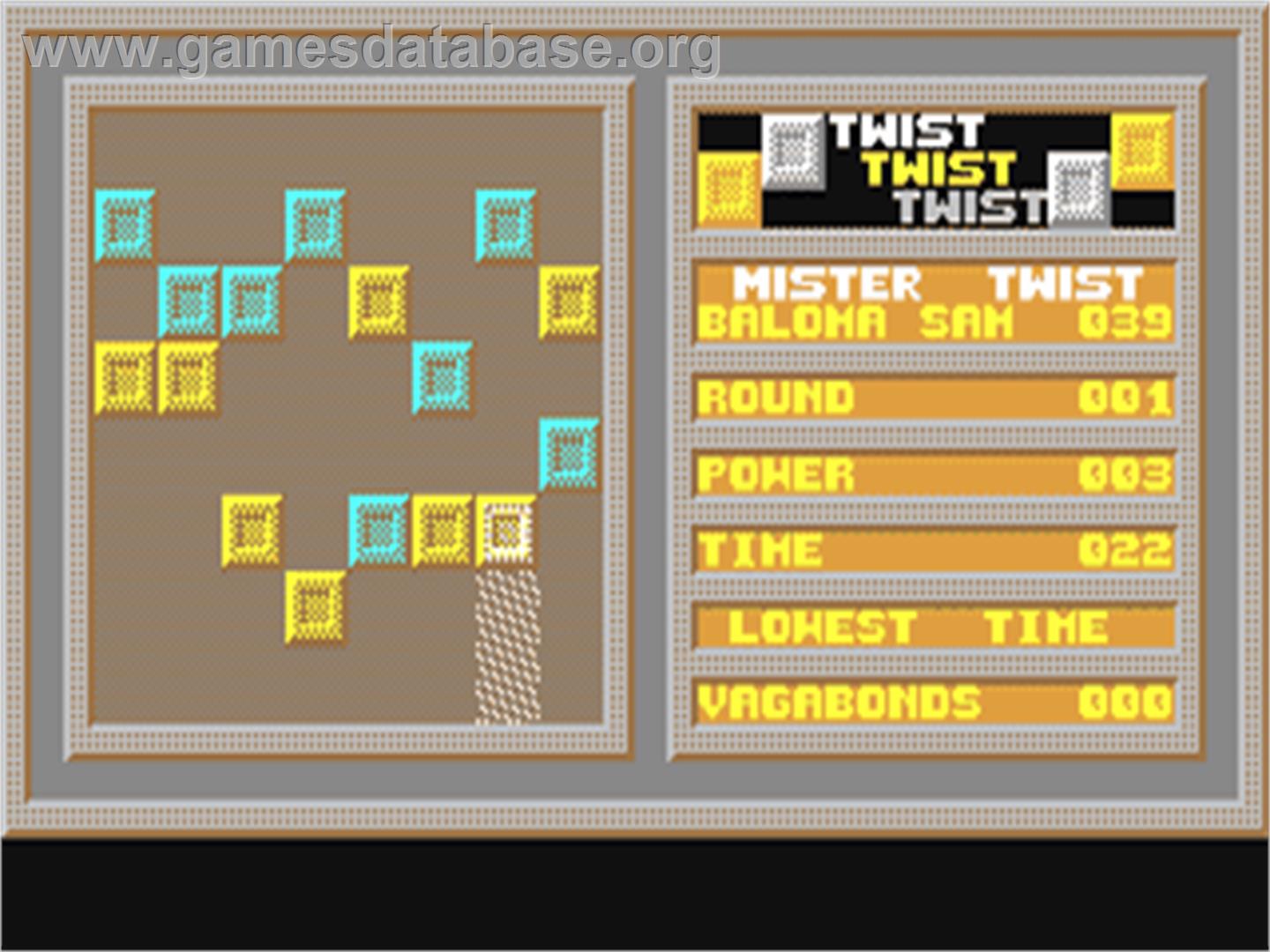 Twist - Commodore 64 - Artwork - In Game