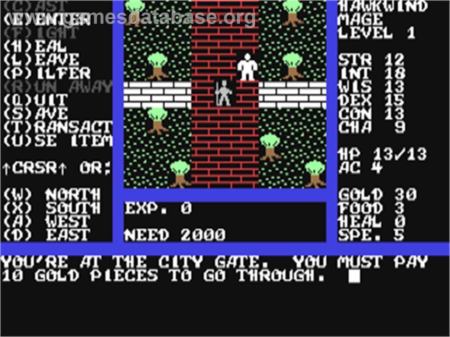 Ultimate Quest - Catacomb - Commodore 64 - Artwork - In Game