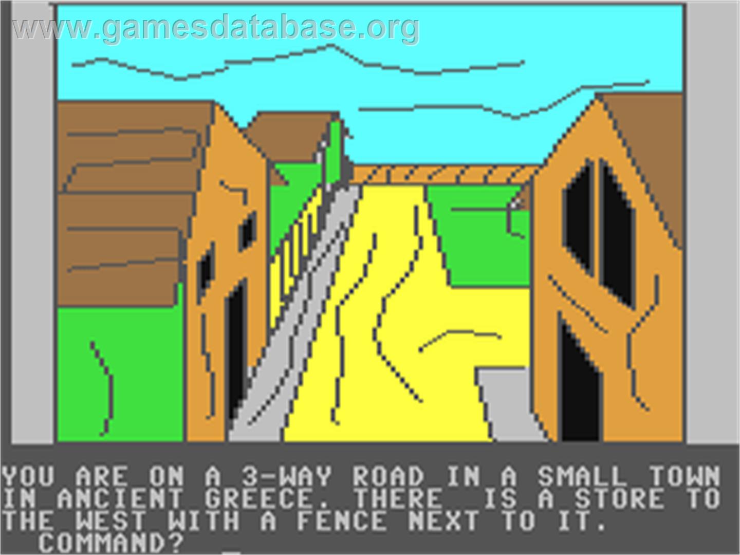 Ulysses and the Golden Fleece - Commodore 64 - Artwork - In Game