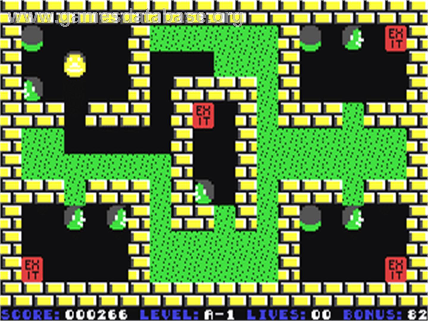 Underground (Markt & Technik) - Commodore 64 - Artwork - In Game
