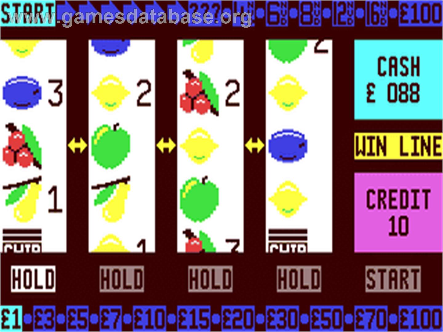 Vegas Jackpot - Commodore 64 - Artwork - In Game