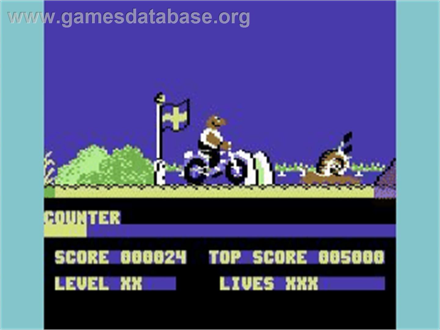 Velocipede - Commodore 64 - Artwork - In Game