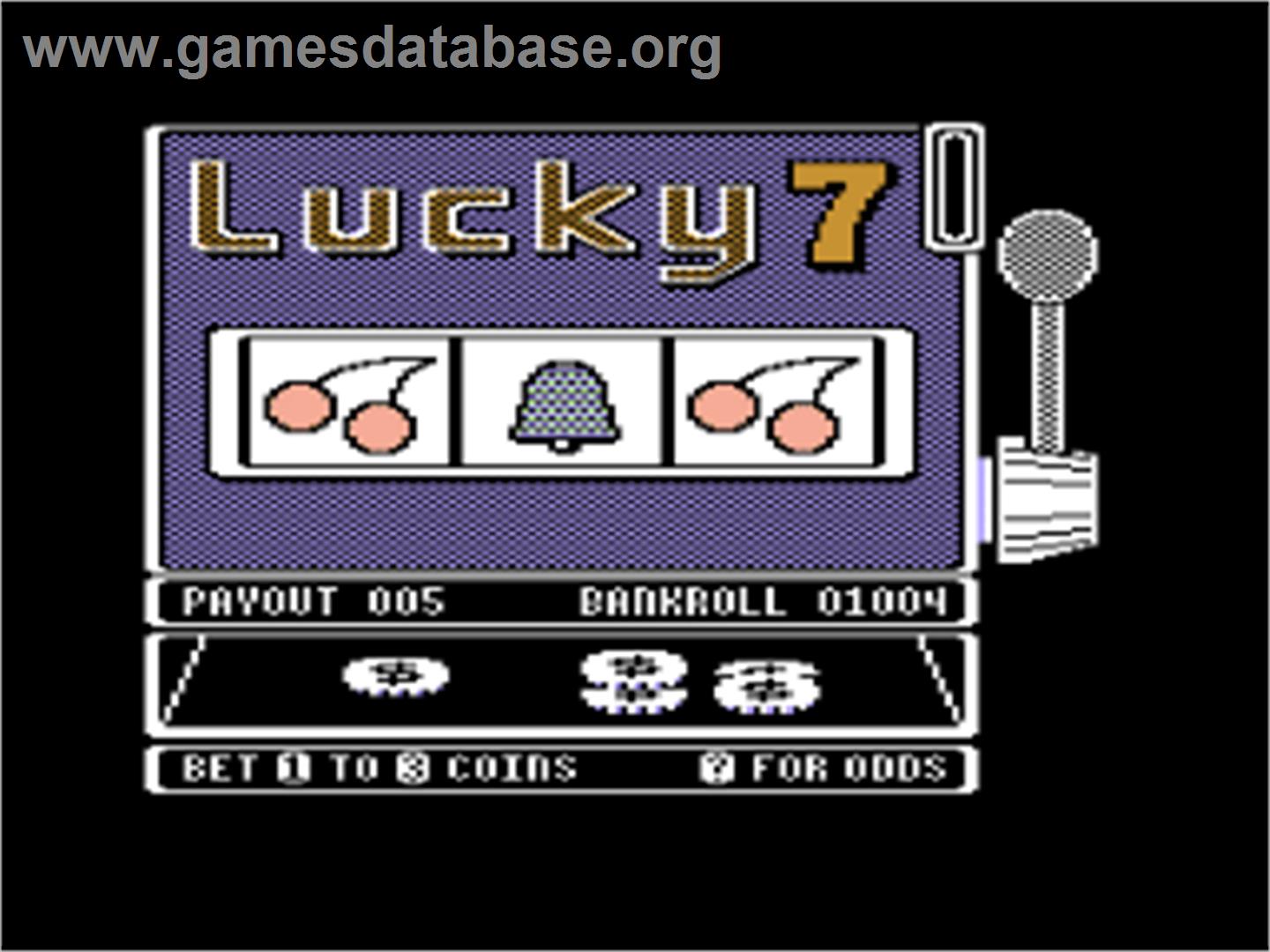 Video Vegas - Commodore 64 - Artwork - In Game