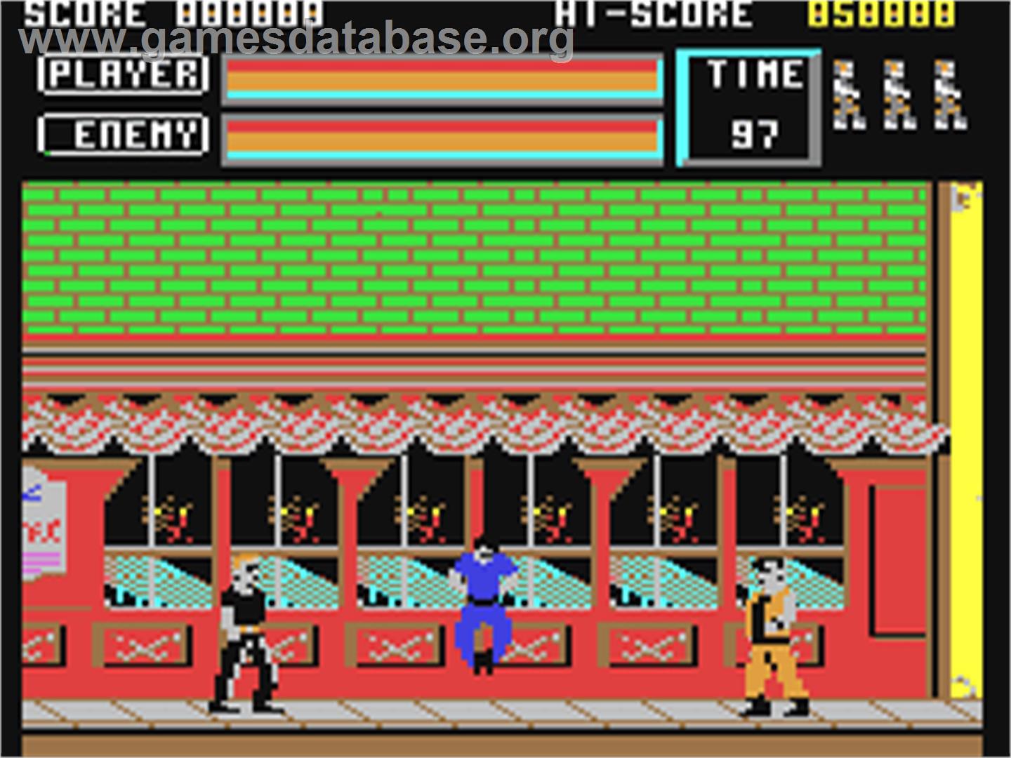 Vigilante - Commodore 64 - Artwork - In Game