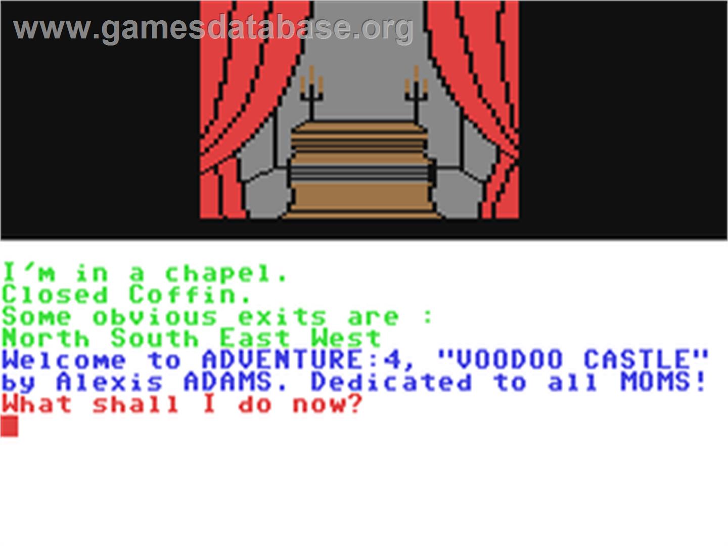 Voodoo Castle - Commodore 64 - Artwork - In Game