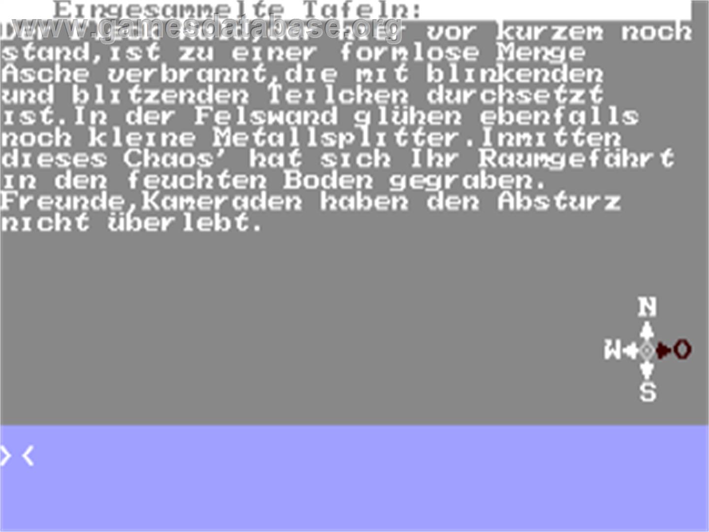 Wanderung - Commodore 64 - Artwork - In Game
