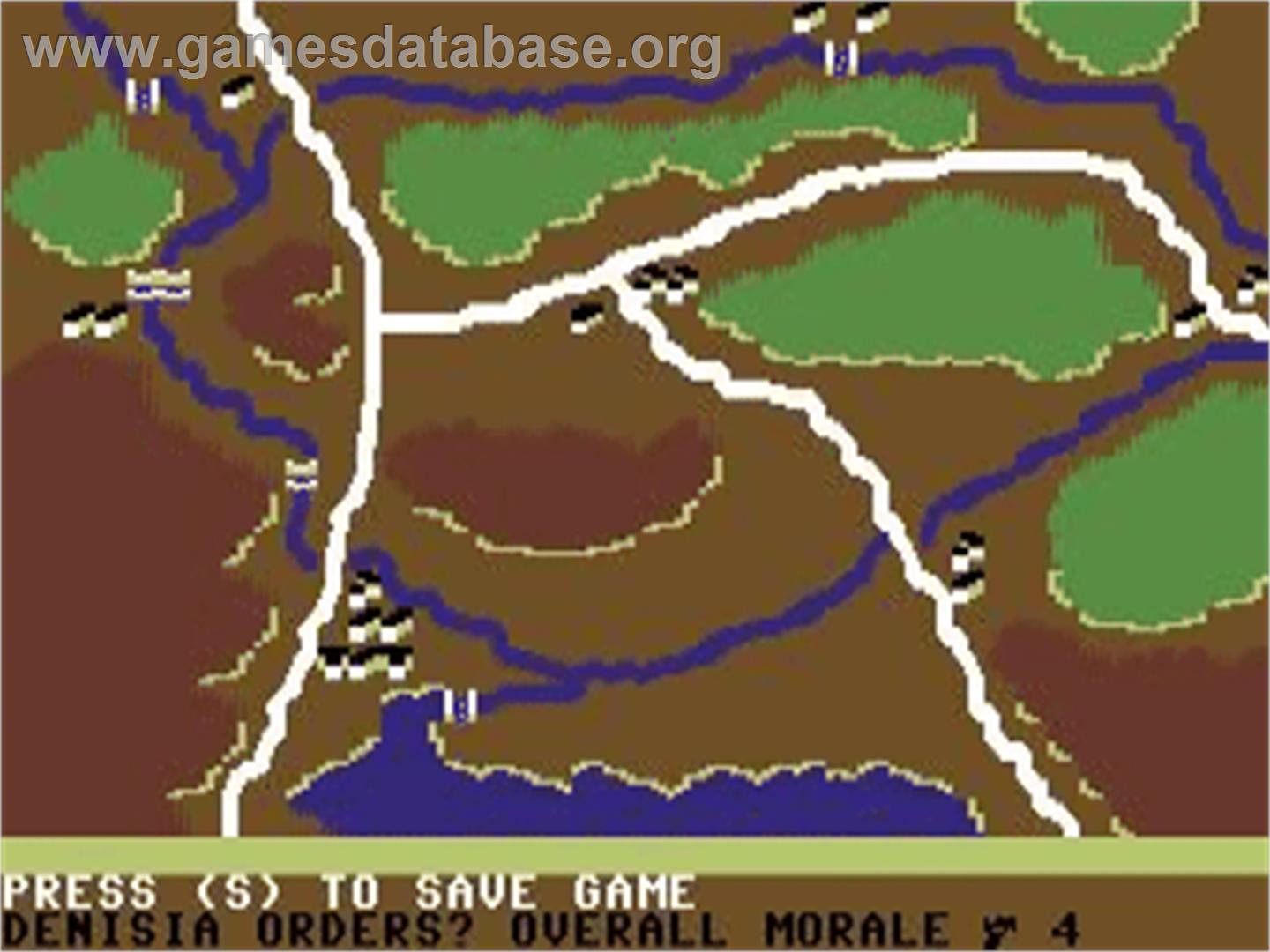 War 70 - Commodore 64 - Artwork - In Game
