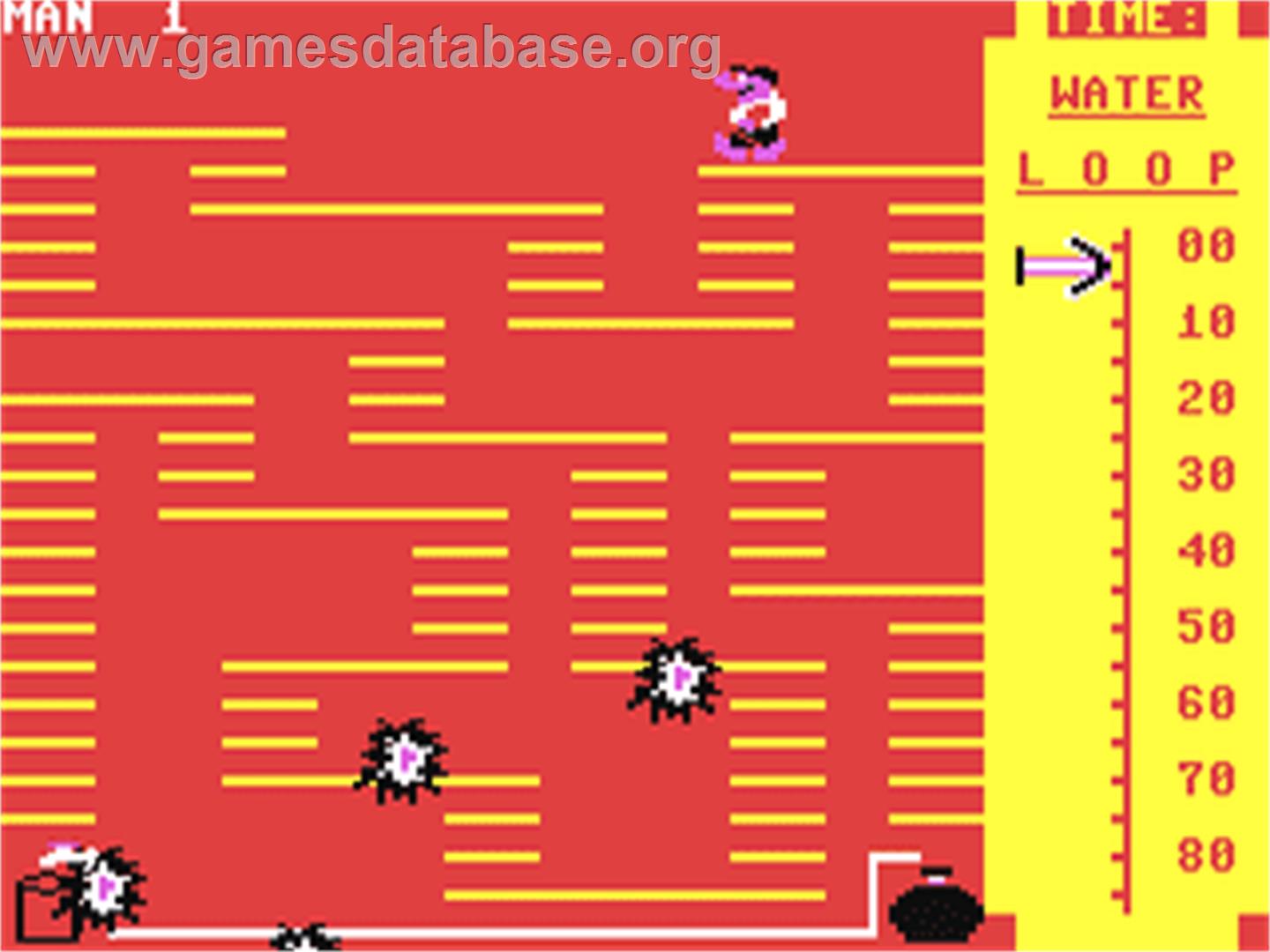 Water Loop - Commodore 64 - Artwork - In Game