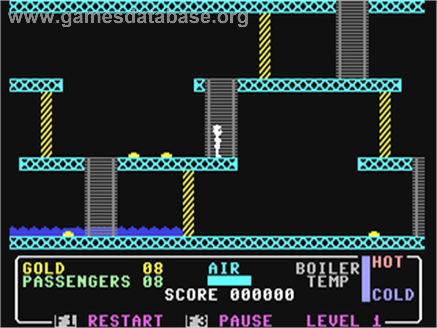 Waterline - Commodore 64 - Artwork - In Game
