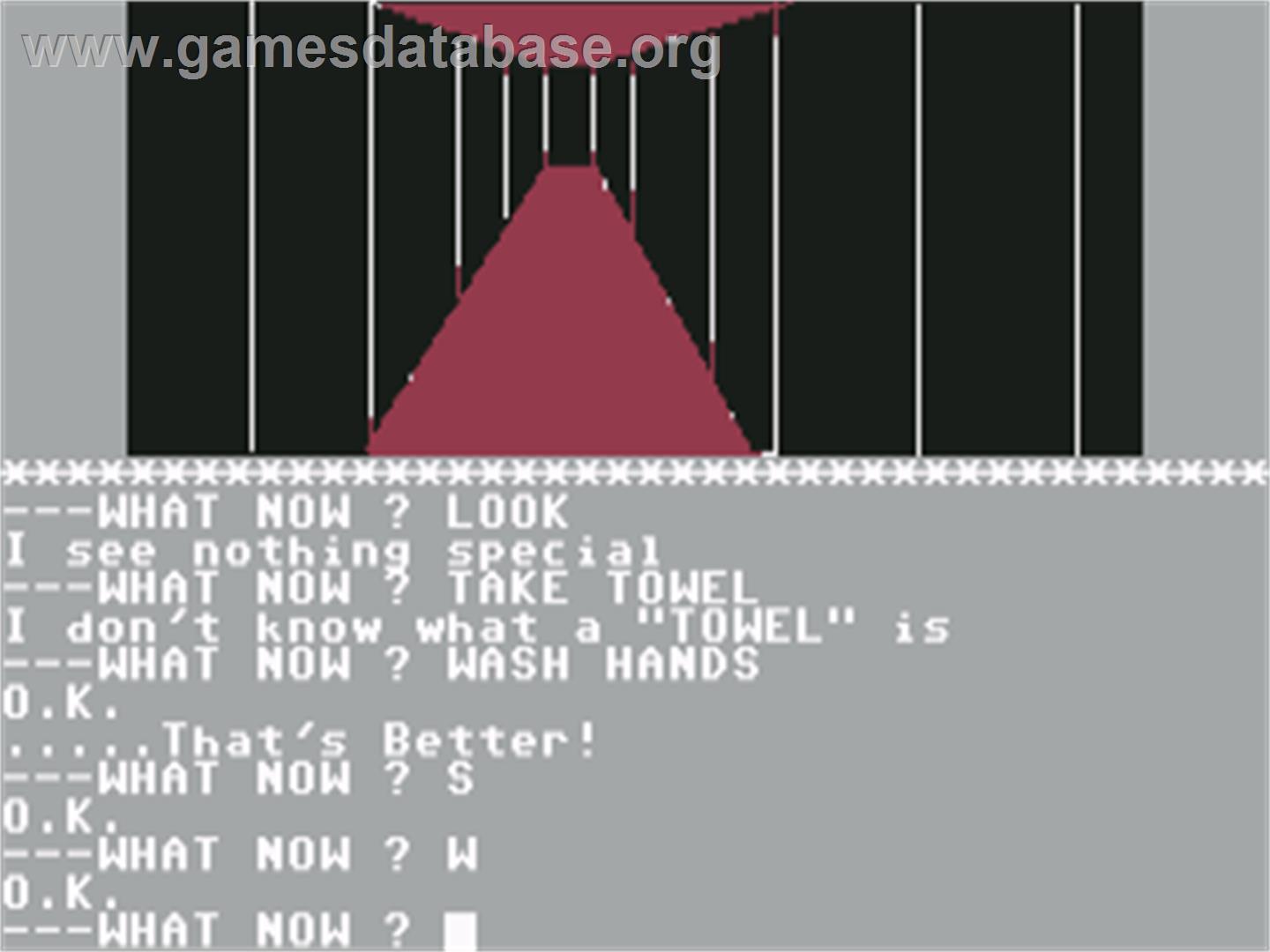 Waxworks - Commodore 64 - Artwork - In Game