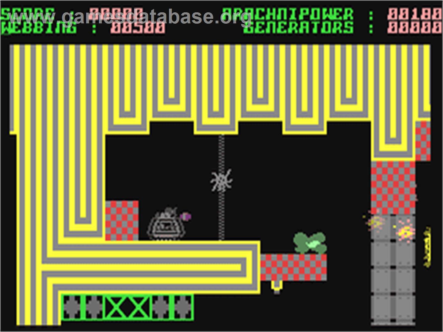 Web - Commodore 64 - Artwork - In Game