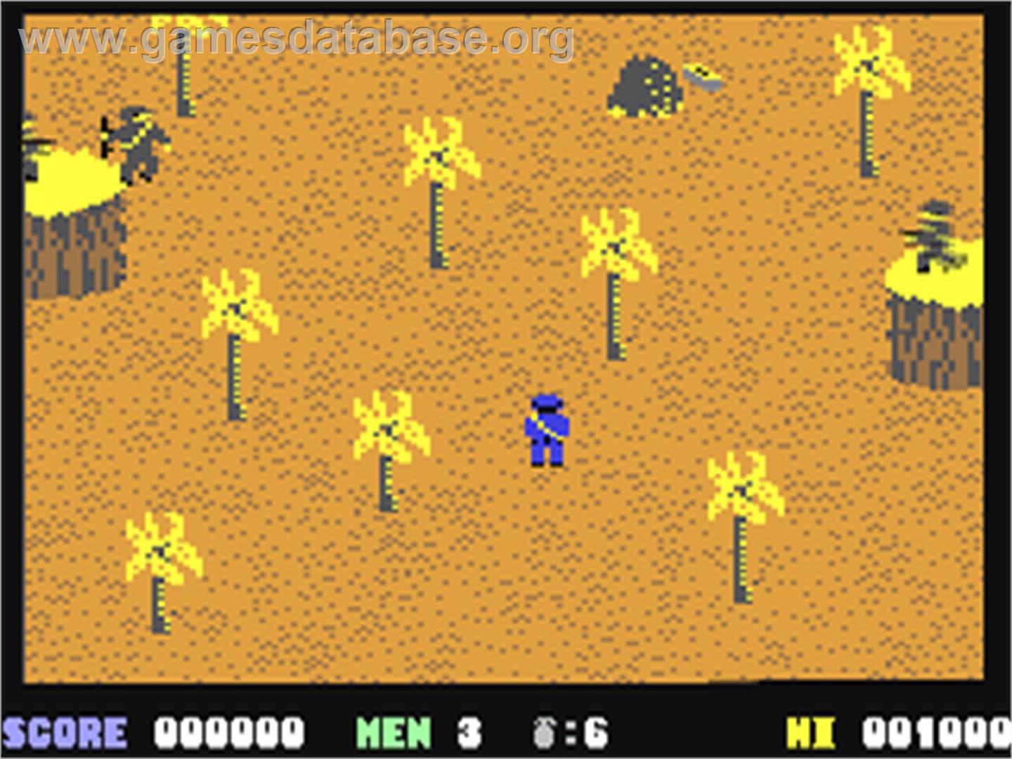 Who Dares Wins - Commodore 64 - Artwork - In Game