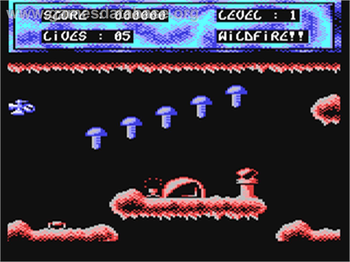 Wildfire (Mega Industries) - Commodore 64 - Artwork - In Game