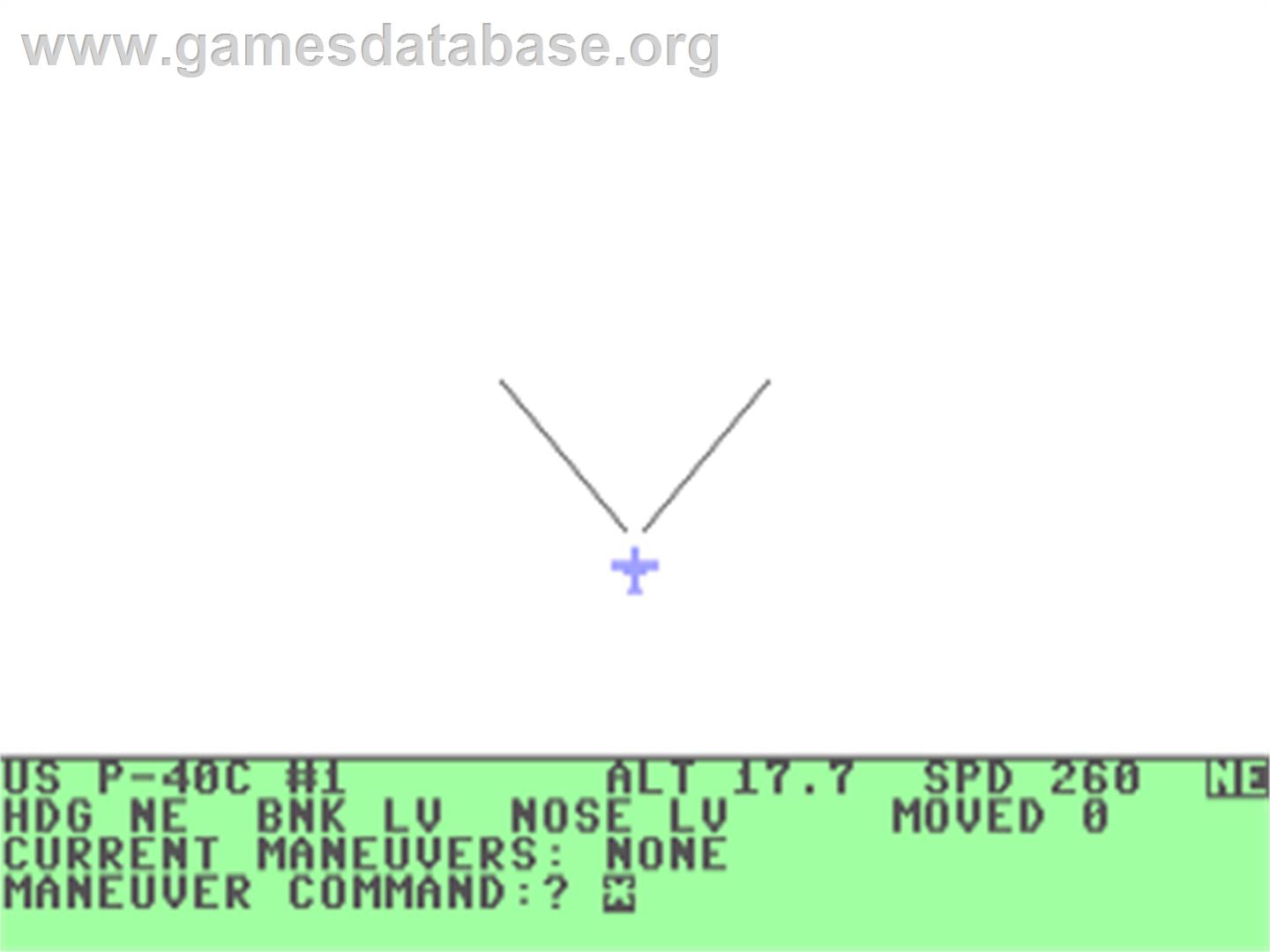 Wings Of War - Commodore 64 - Artwork - In Game