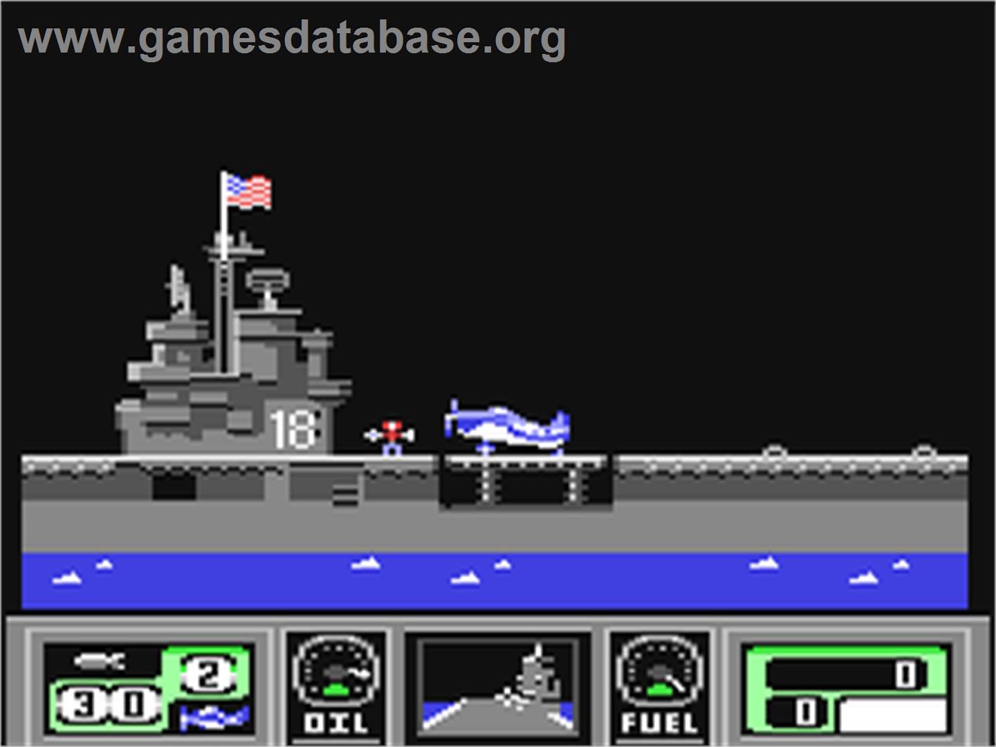 Wings of Fury - Commodore 64 - Artwork - In Game