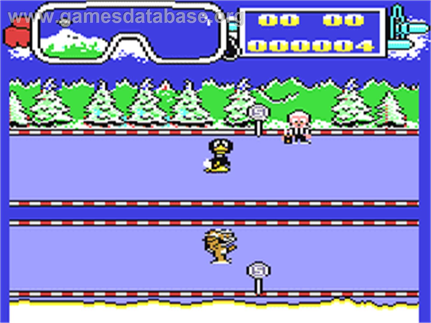 Winter Camp - Commodore 64 - Artwork - In Game