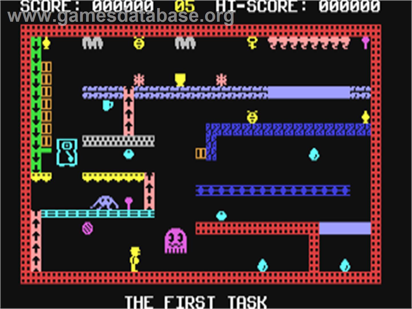 Workman - Commodore 64 - Artwork - In Game