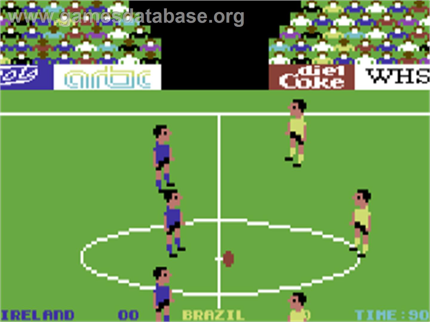 World Cup (Cult) - Commodore 64 - Artwork - In Game