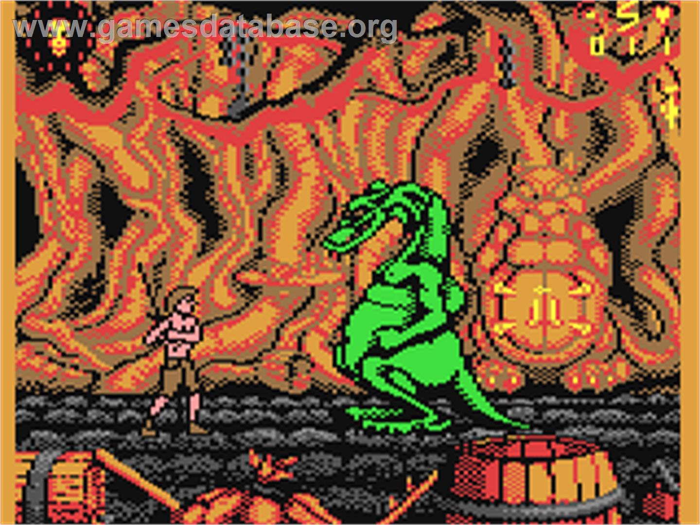 Wrath of the Demon - Commodore 64 - Artwork - In Game