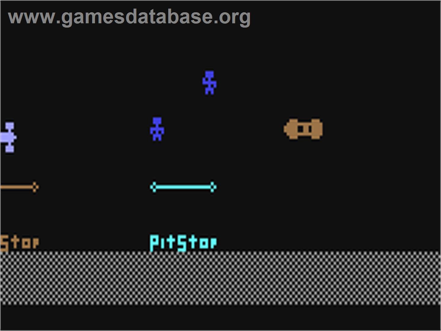 Wrong Way Racer - Commodore 64 - Artwork - In Game