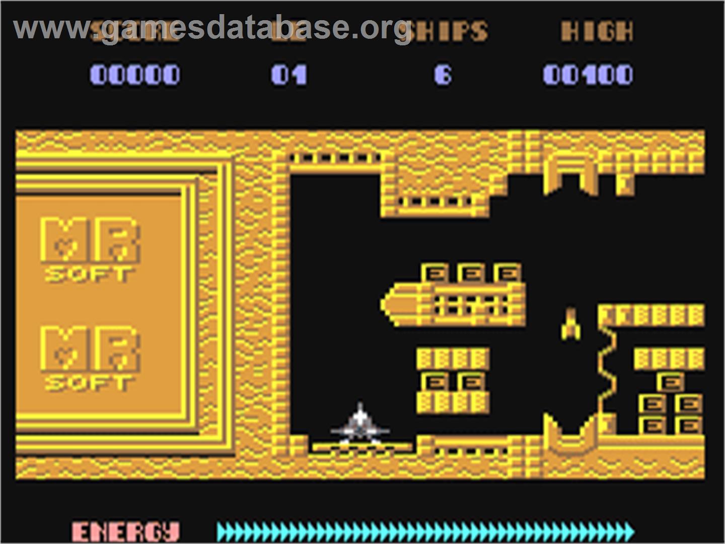Xama - Commodore 64 - Artwork - In Game