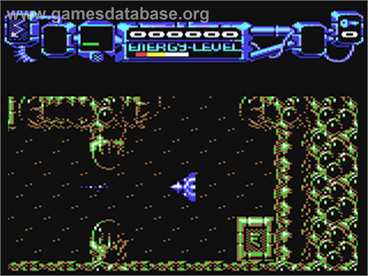 Xiphoids - Commodore 64 - Artwork - In Game