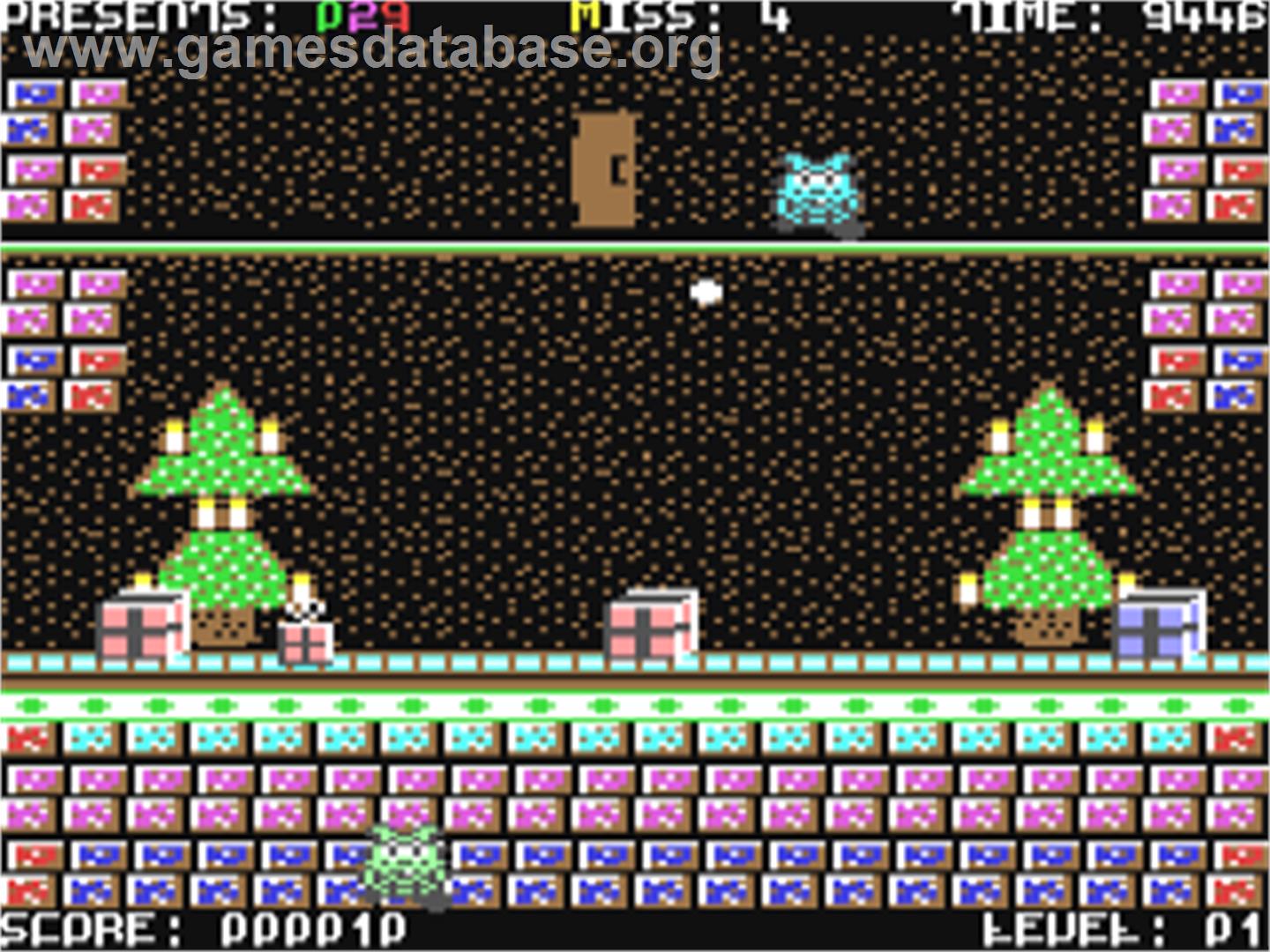 Xmas Crazy - Commodore 64 - Artwork - In Game