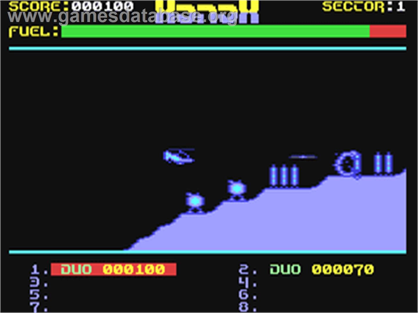 Xonox - Commodore 64 - Artwork - In Game