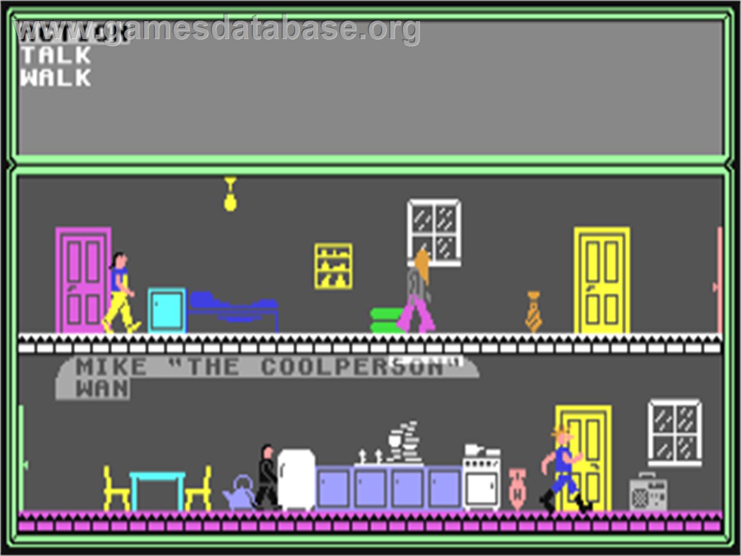 Young Ones, The - Commodore 64 - Artwork - In Game