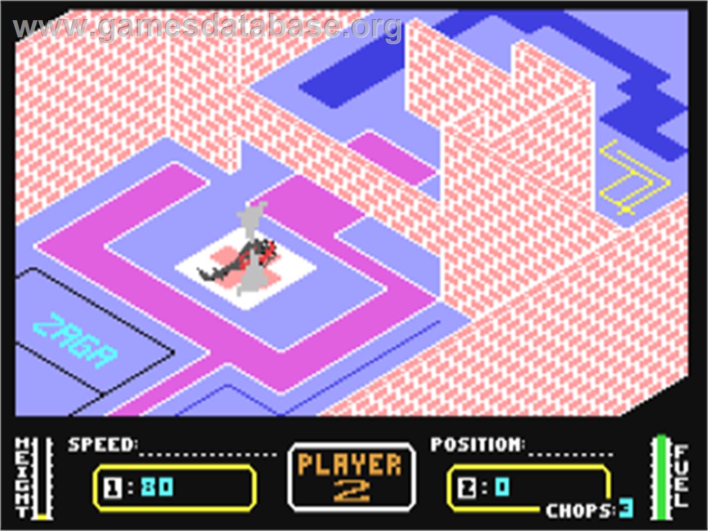 Zaga Mission - Commodore 64 - Artwork - In Game