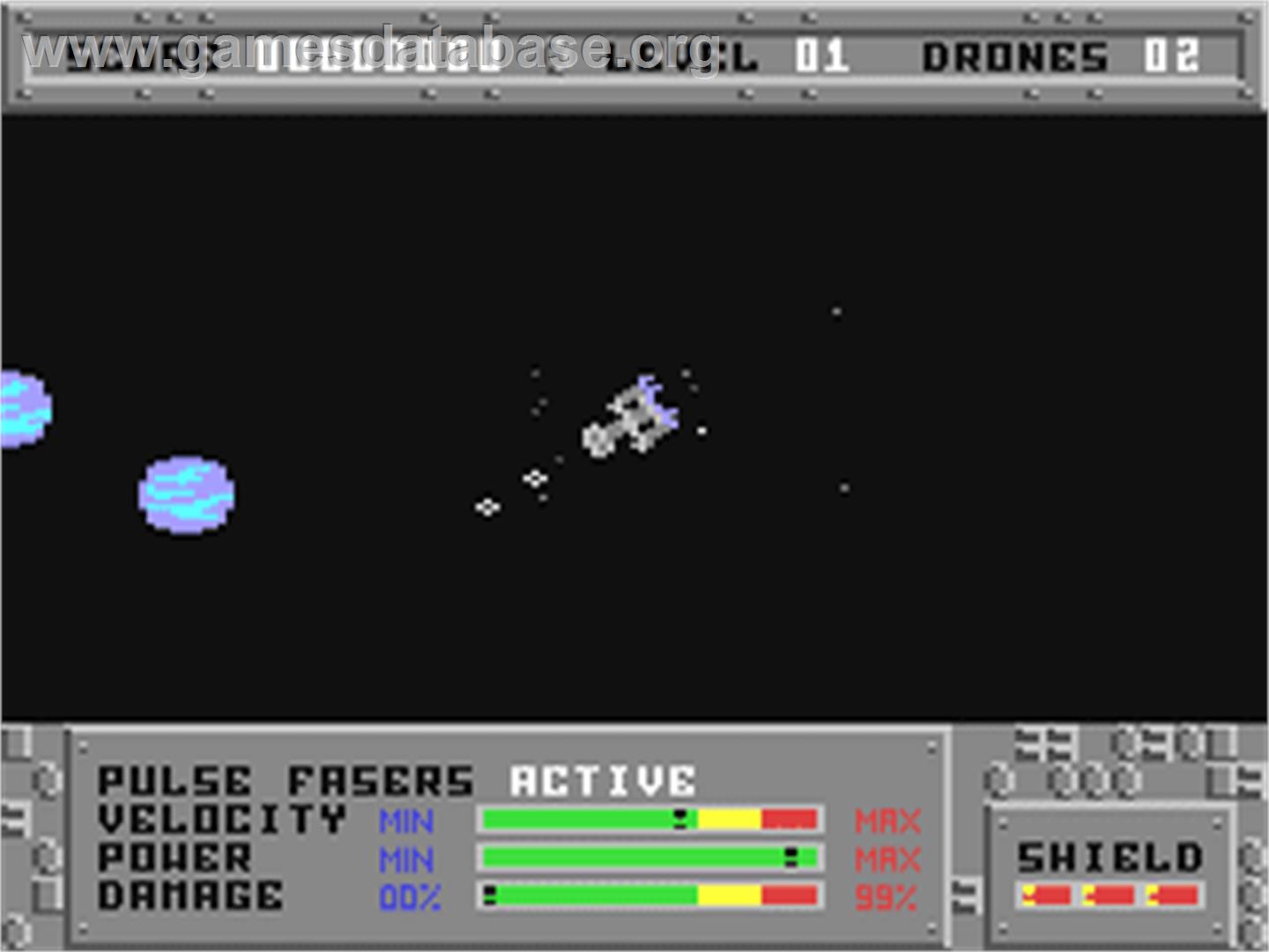 Zarjaz - Commodore 64 - Artwork - In Game