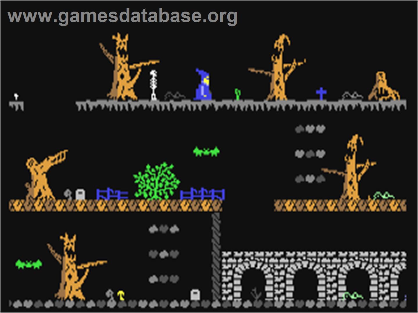 Zauberwald - Commodore 64 - Artwork - In Game