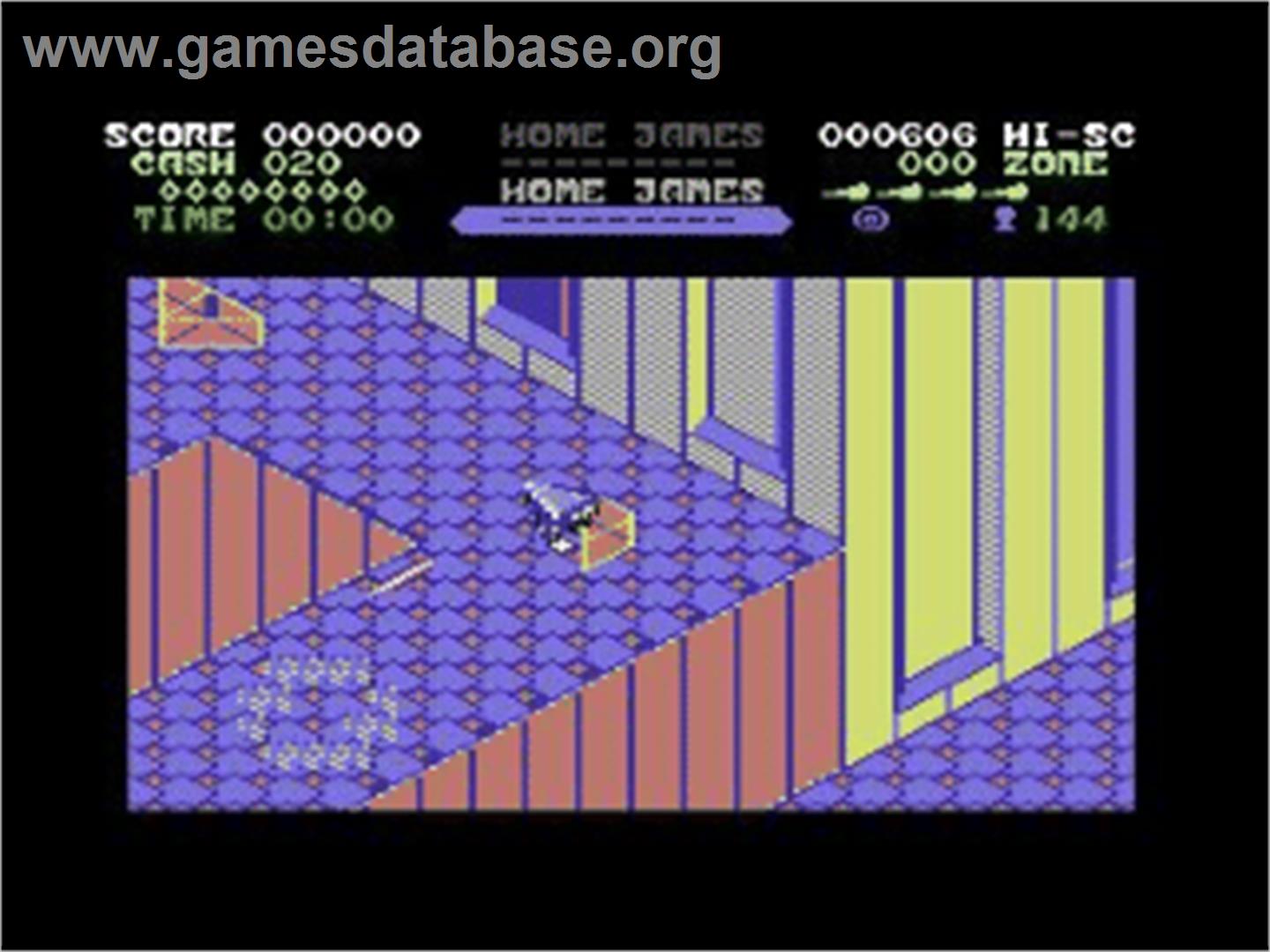 Zig Zag (Mirrorsoft) - Commodore 64 - Artwork - In Game