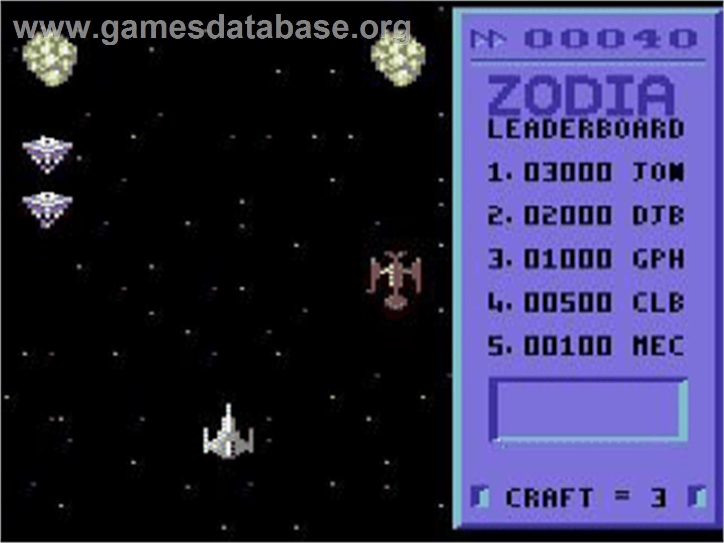 Zodia - Commodore 64 - Artwork - In Game
