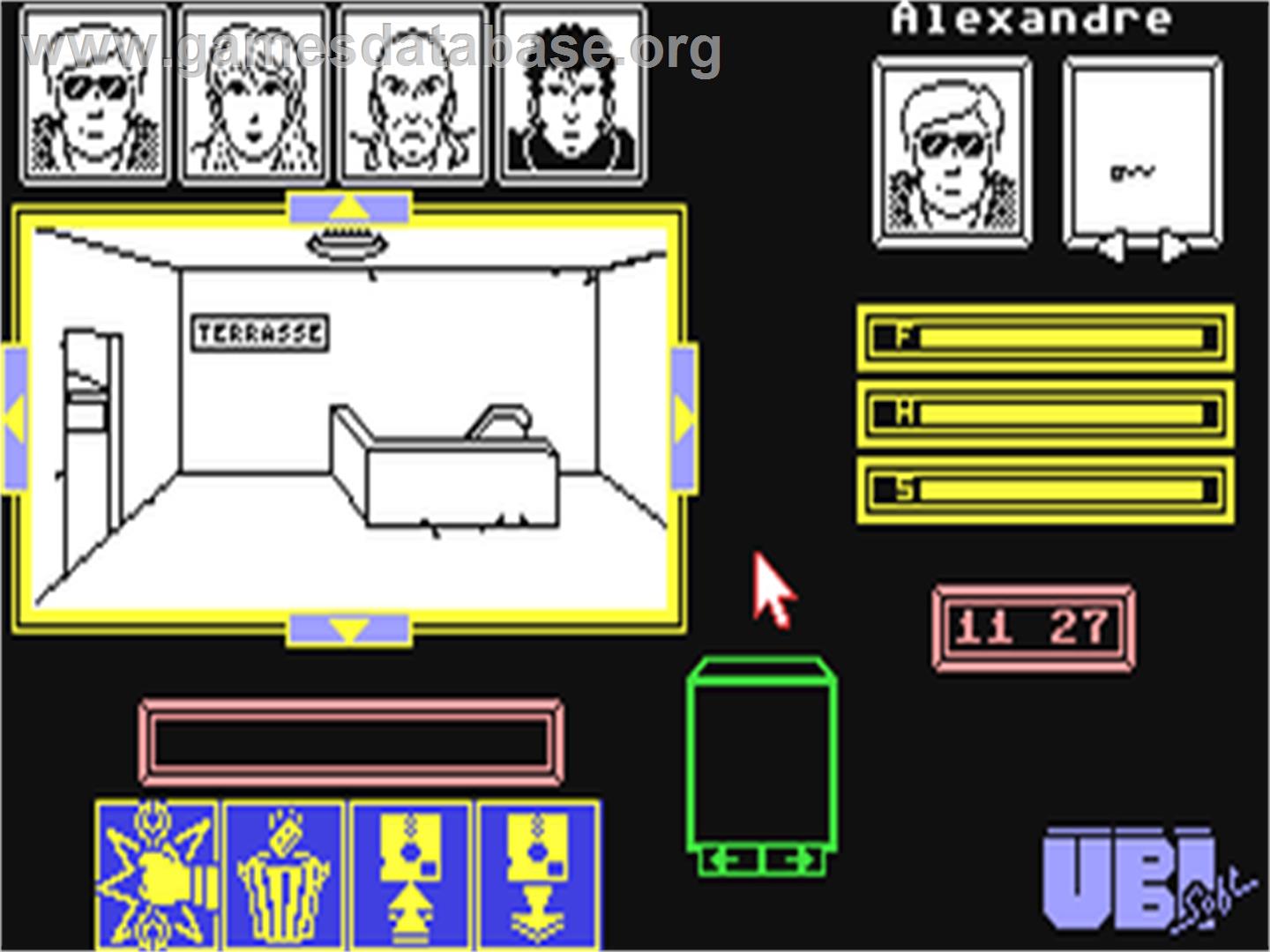 Zombi - Commodore 64 - Artwork - In Game