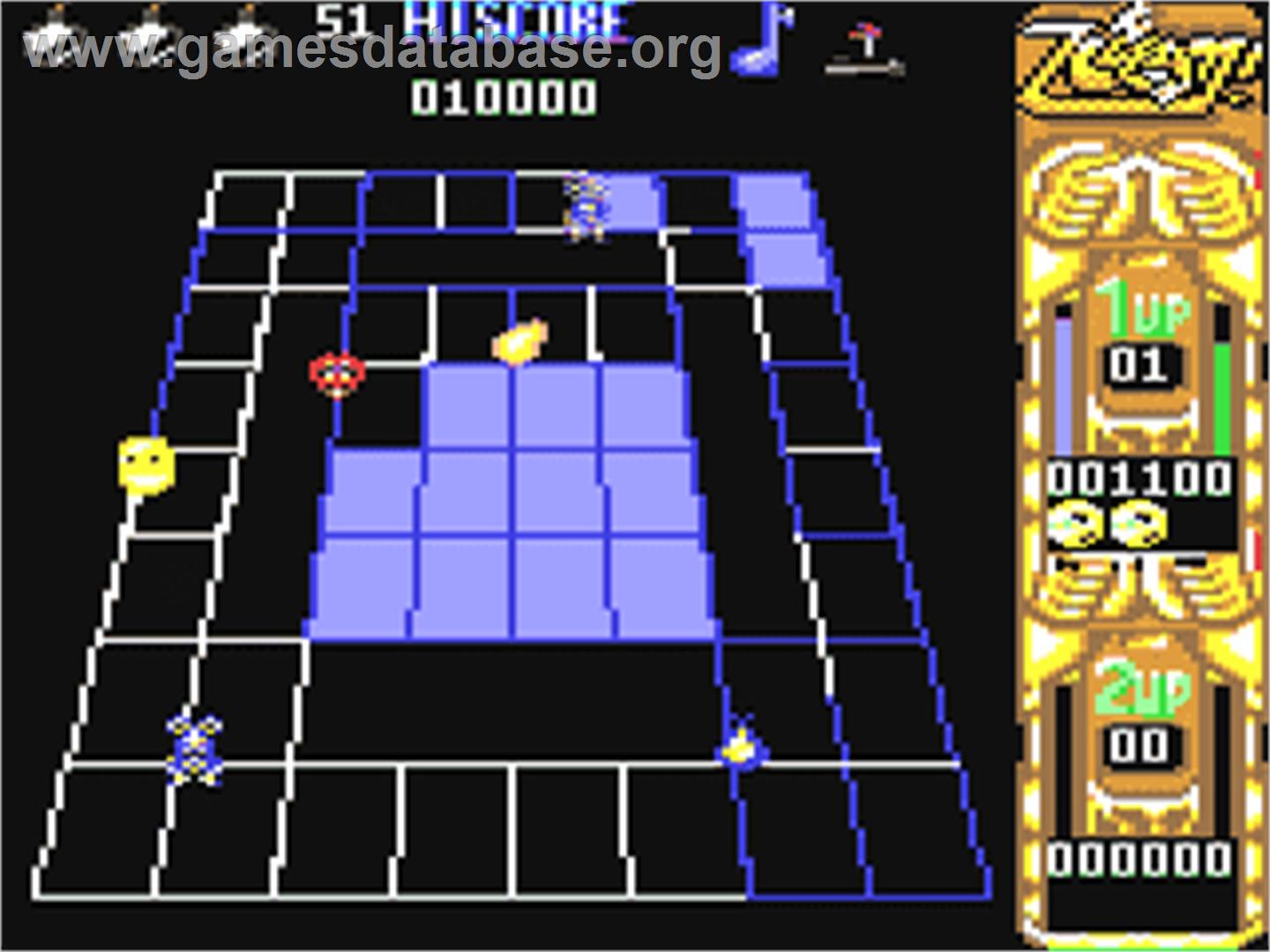 Zoom! - Commodore 64 - Artwork - In Game