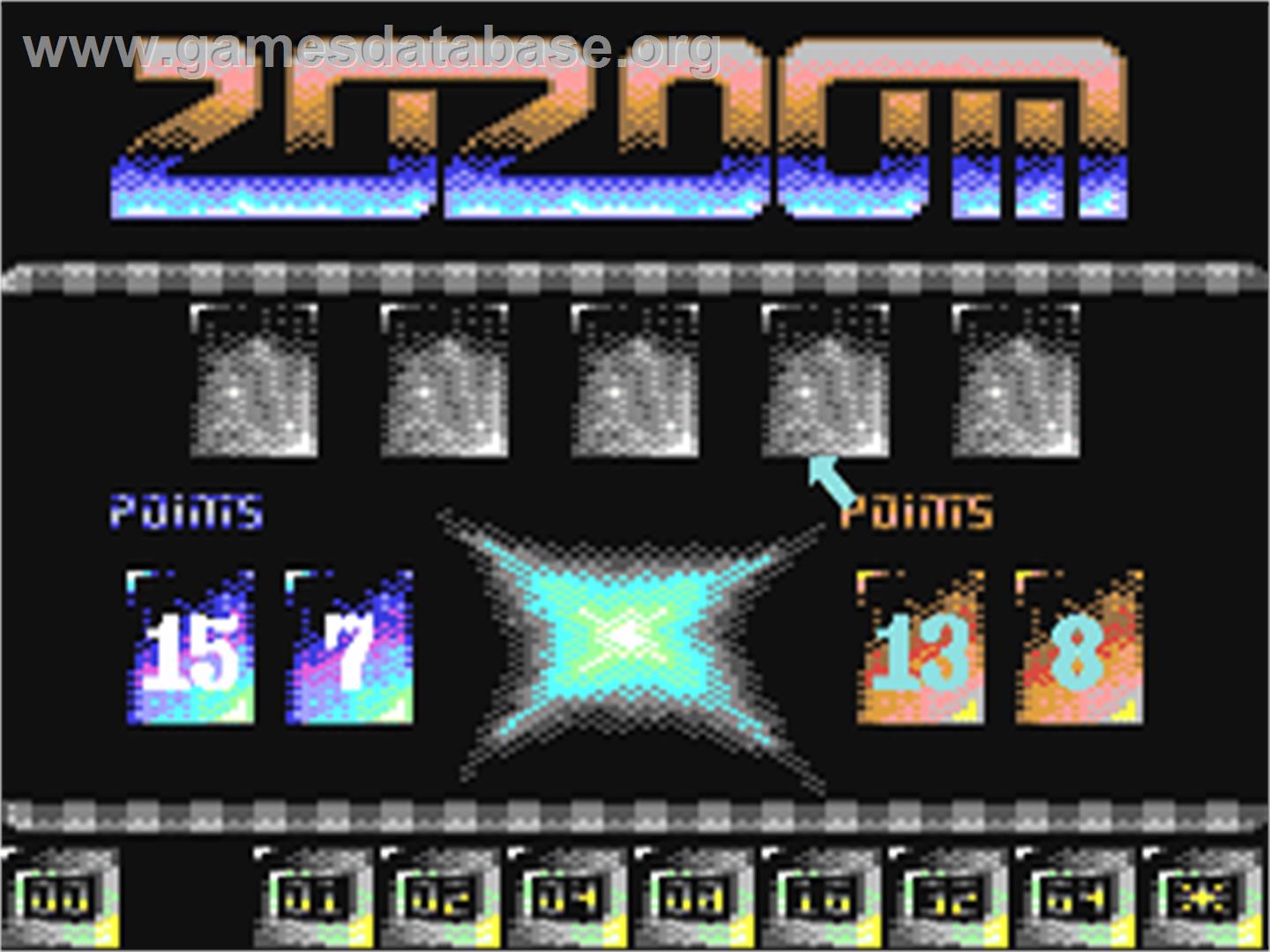 Zozoom - Commodore 64 - Artwork - In Game